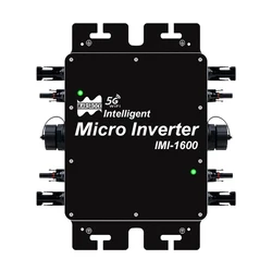 1600W Microinverter Input DC 22-50V AC for 60/72 Cells Solar Panel 1400~1650W MPPT IP65 Grid Tie intelligent Micro Power Inverte