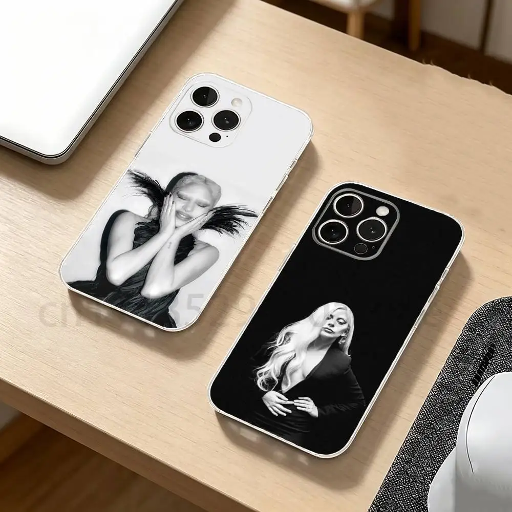 

Singer L-Lady Gaga Phone Case For iPhone17,16,15,14,13,12,11,XR,Pro,Max,Plus,mini,Shockproof Bumper Cover
