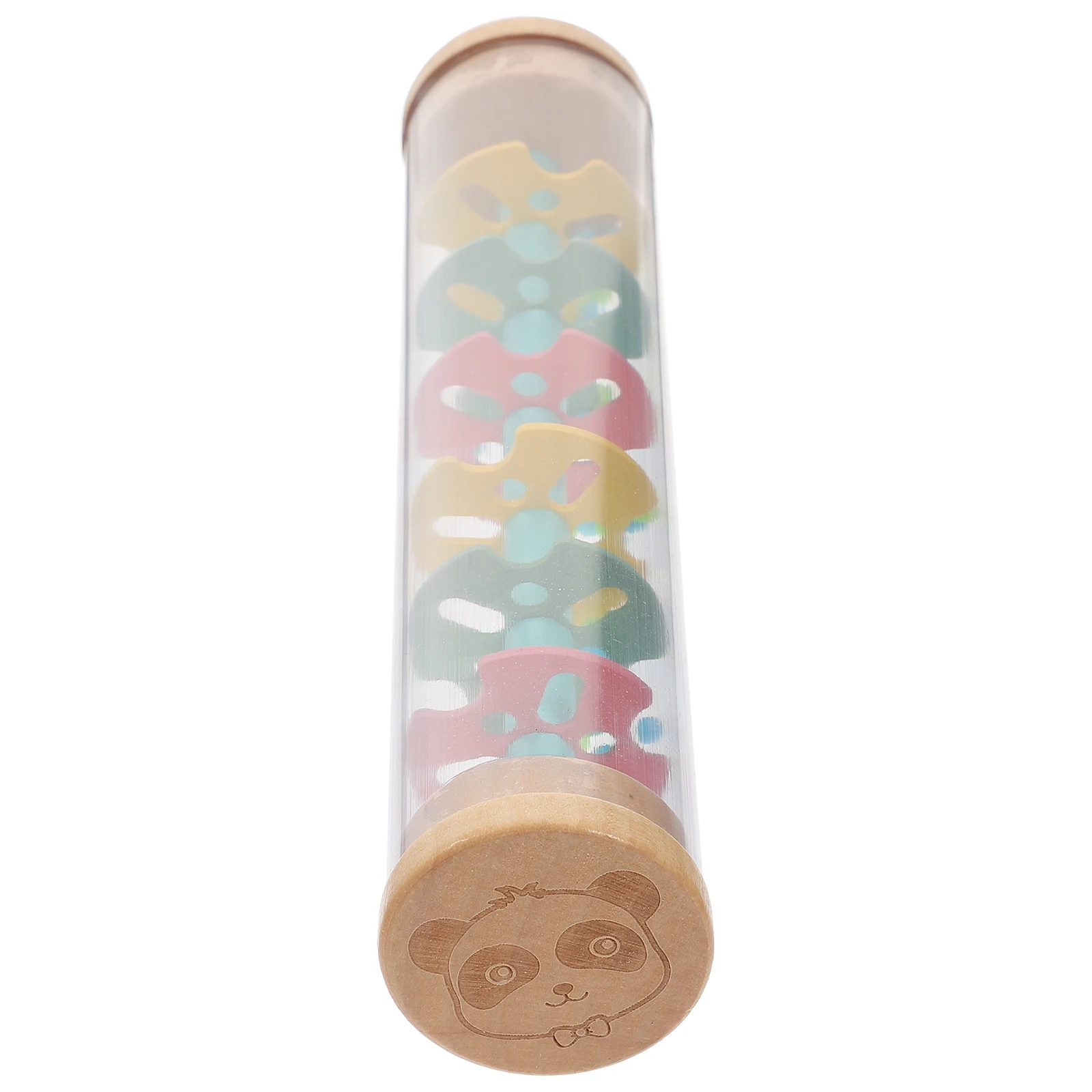 1pc Rainphone Bambini Giocattoli musicali Strumento educativo Pioggia Suono Giocattolo Puzzle Apprendimento precoce Bastone trasparente Musica