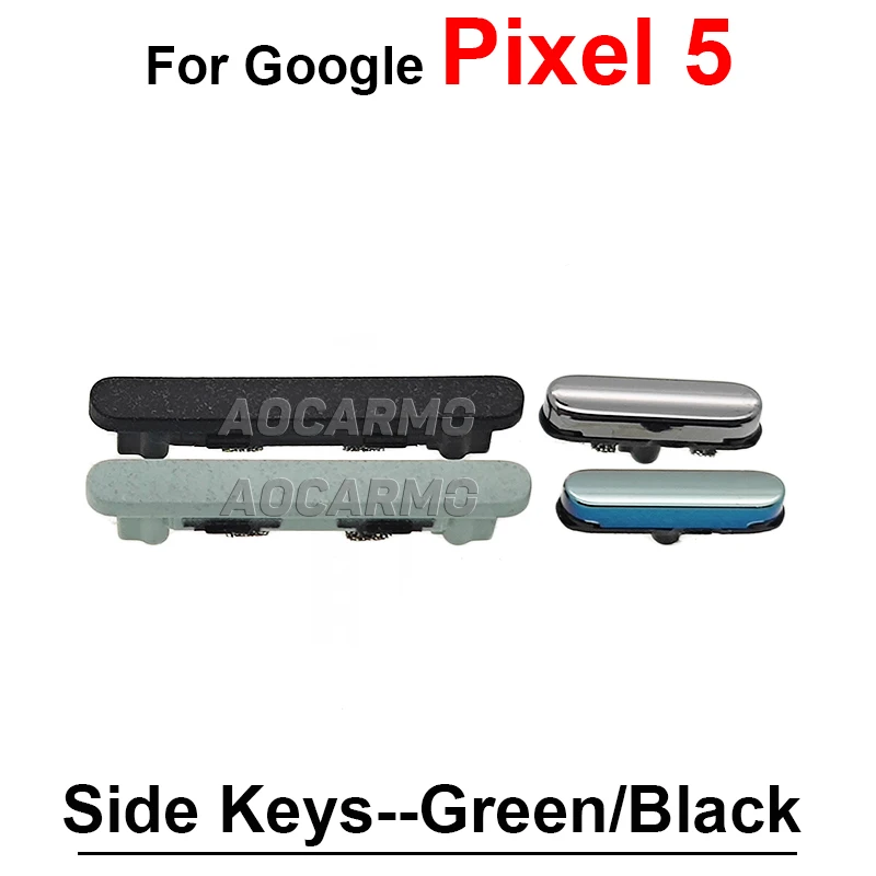 For Google Pixel 5 6 6Pro Power On Off Volume Buttons Side Keys Replacement Parts