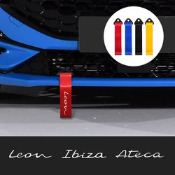 Para ateca ibiza leon novo estilo personalidade emblema resistente ao desgaste carro de corrida decorativa rebites estilo corda