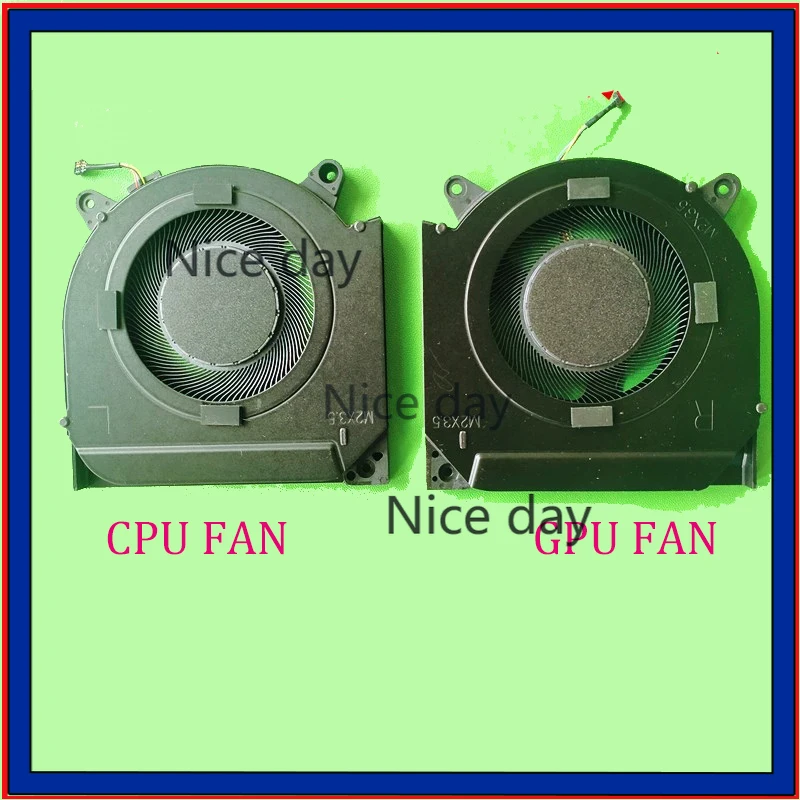 Replacement Laptop CPU GPU Cooling Cooler Fan For  Lenovo Legion S7 16IAH7 16ARHA7 5F10S14024 5F10S14025