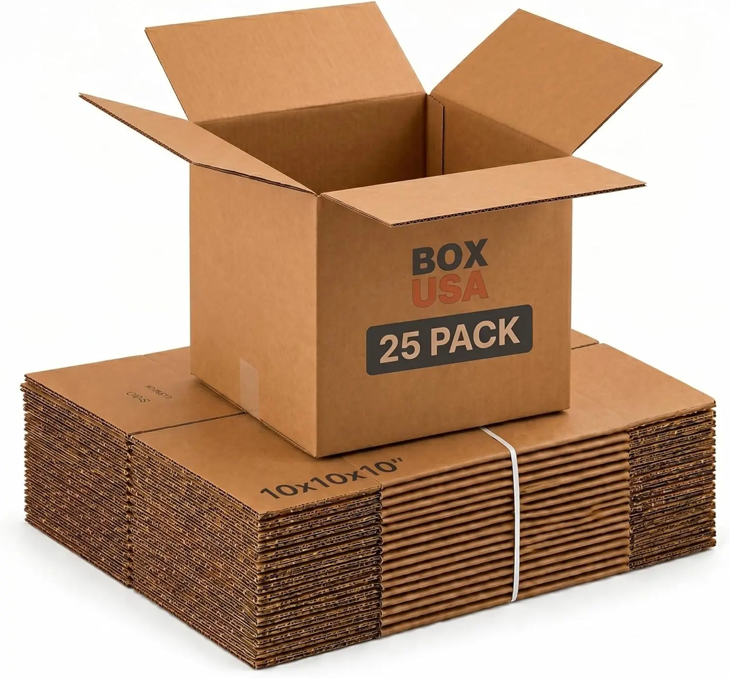 

12x12x12 Corrugated Boxes 25-Pack - Strong Shipping & Moving Boxes