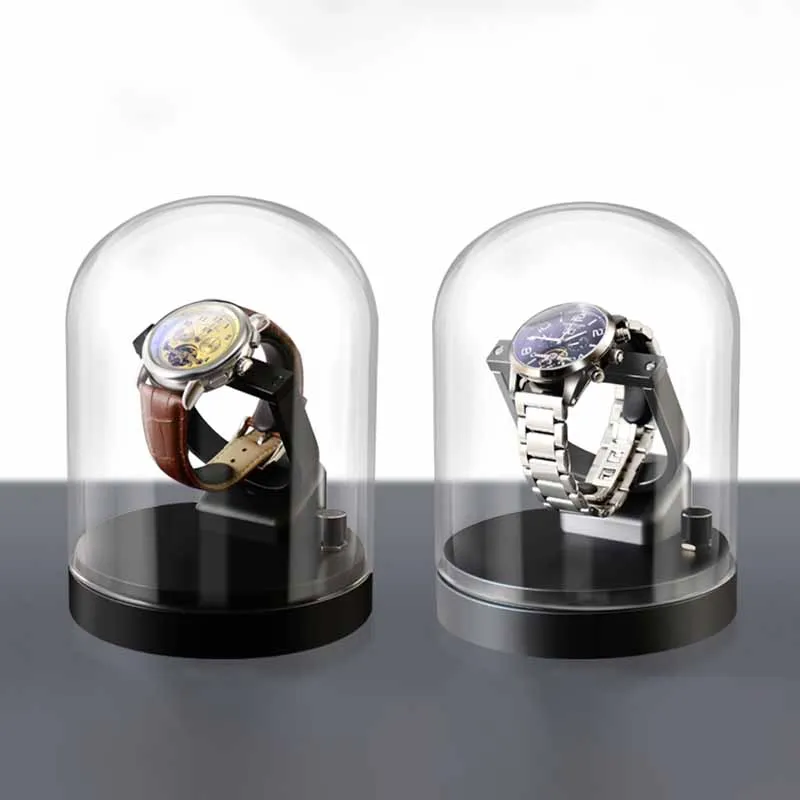 Automatic Rotator Watch Winders Silent Movement Mechanical Watches Winding Organizer Boxes Men Watch Display Storage Accessories