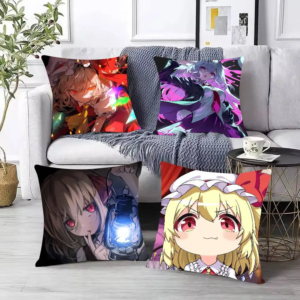 Hot Fashion T-TouhouS Cool P-Project Cushion Cover Decor Home Throw Pillow Covers For Couch Camping Pillow Cover Decorations