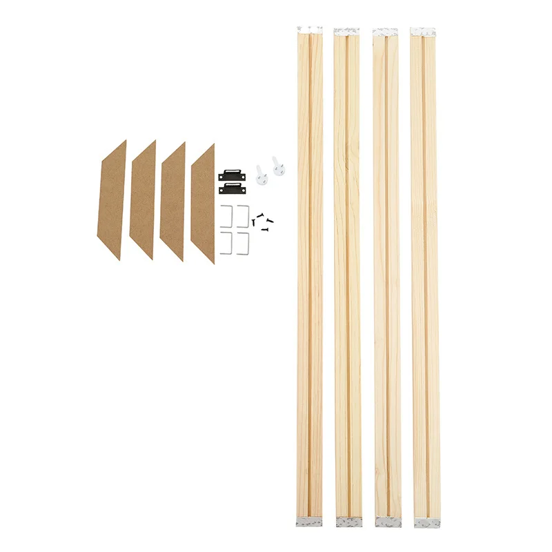 لوحة زيتية فنية زخرفية إطار داخلي للرسم الزيتي الرقمي طقم تجميع DIY إطار خشبي مع إطار داخلي قابل للفصل #6