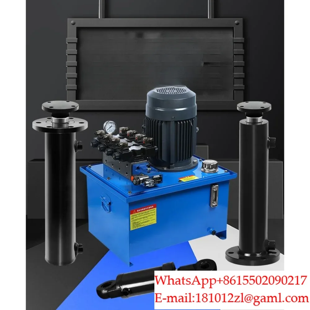 Hydraulic system pump station oil pump valve group assembly platform elevator press machine baler bending machine dedicated