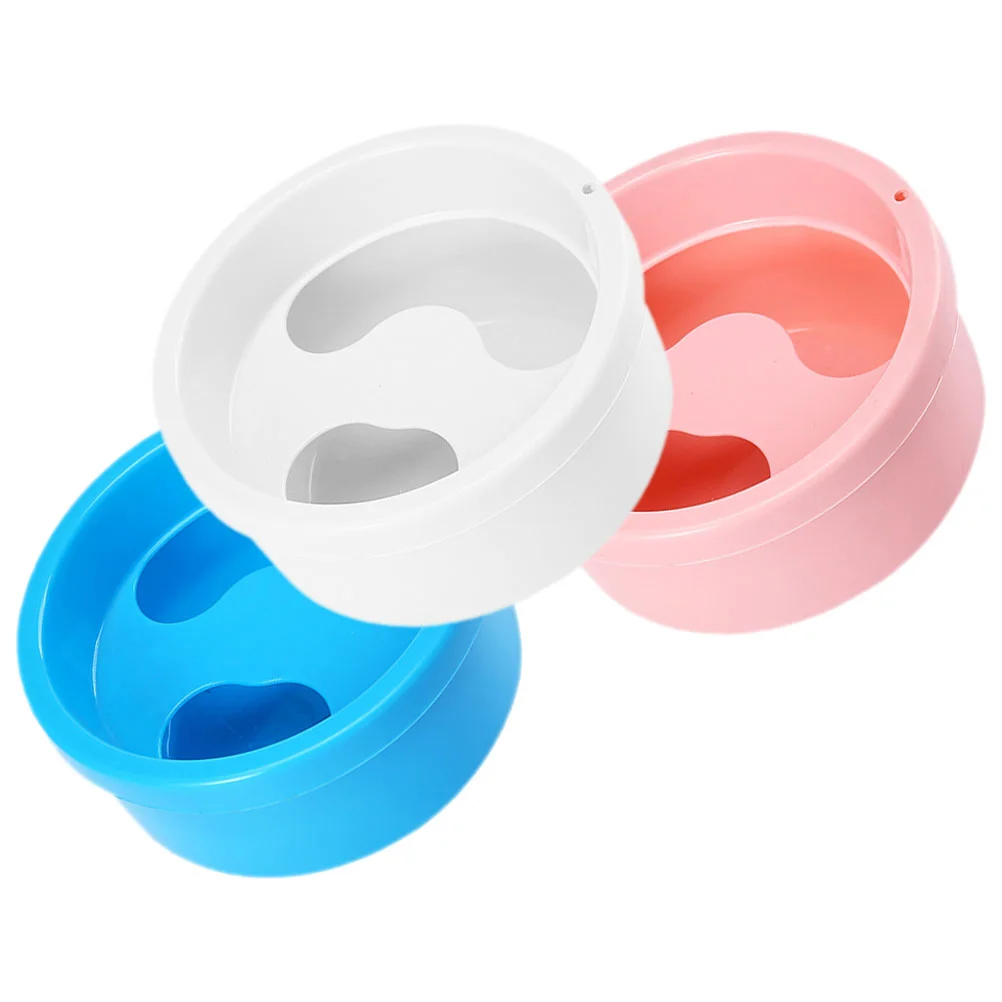 3pcs Nail Soaking Bowls Nail Polish Removal Bowls Wash Soaking Bowls Manicure Spa Tools nail bowl soak