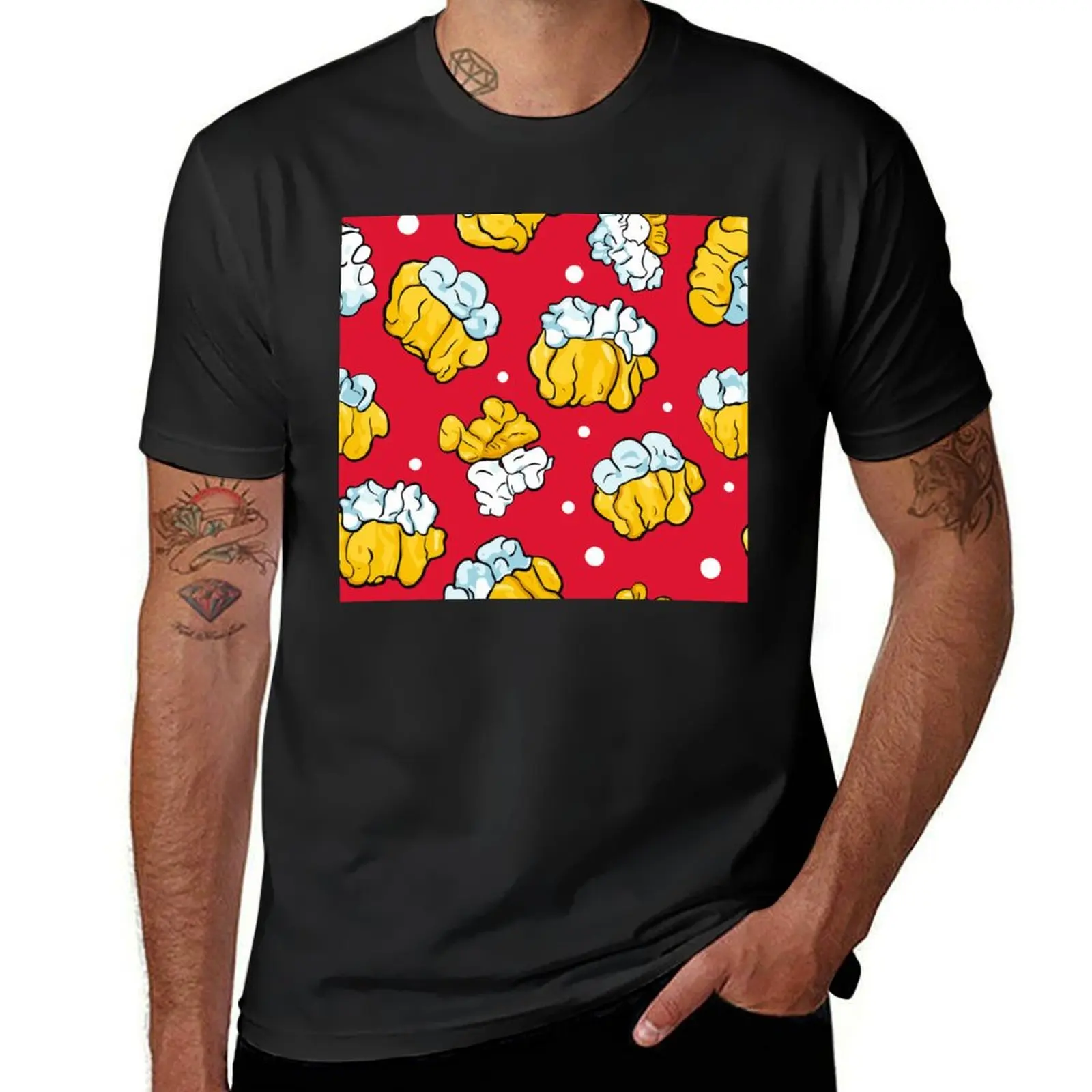 

Popcorn Premiere: Dress Your Life in Movie Magic T-Shirt Aesthetic clothing heavyweights boys whites cute tops T-shirt men