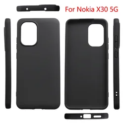 Matte Soft TPU Case For Nokia X100 X30 XR21 XR20 X20 X10 5G Silicone Ultra Thin Slim Back Cover