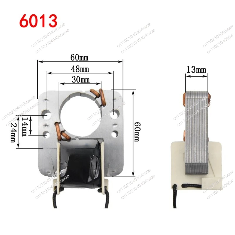 فرن بخاري، مقلاة هوائية، موقد مموج خفيف، وعاء ساخن كهربائي، آلة قلي التحريك 6216 ملف المحرك 220 فولت لف مع سلك الصمامات #3