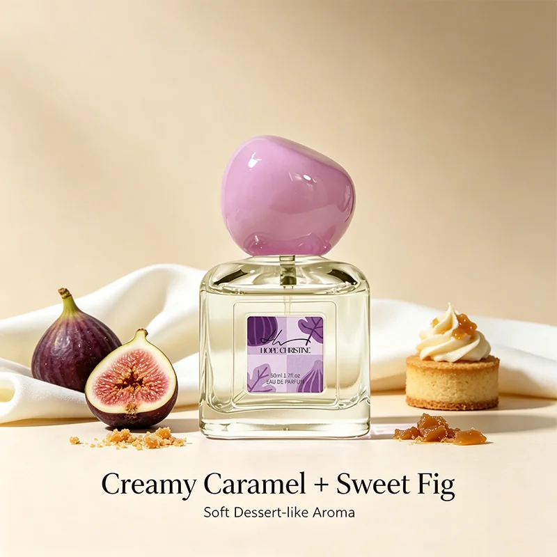 Sweet Caramel Cream Vanilla Fig Perfume, Soft Vanilla Cake Notes, Long-Lasting Fragrance Retention, High Quality Affordable view 4