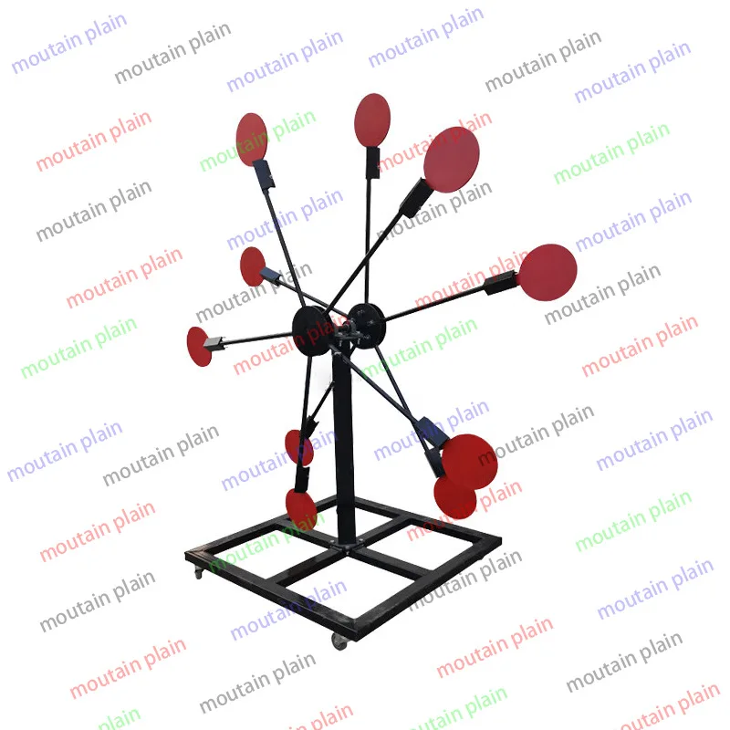 

Windmill Target Shooting against Target Dodge Reaction Training Equipment 6mm Double Layer Windmill Target