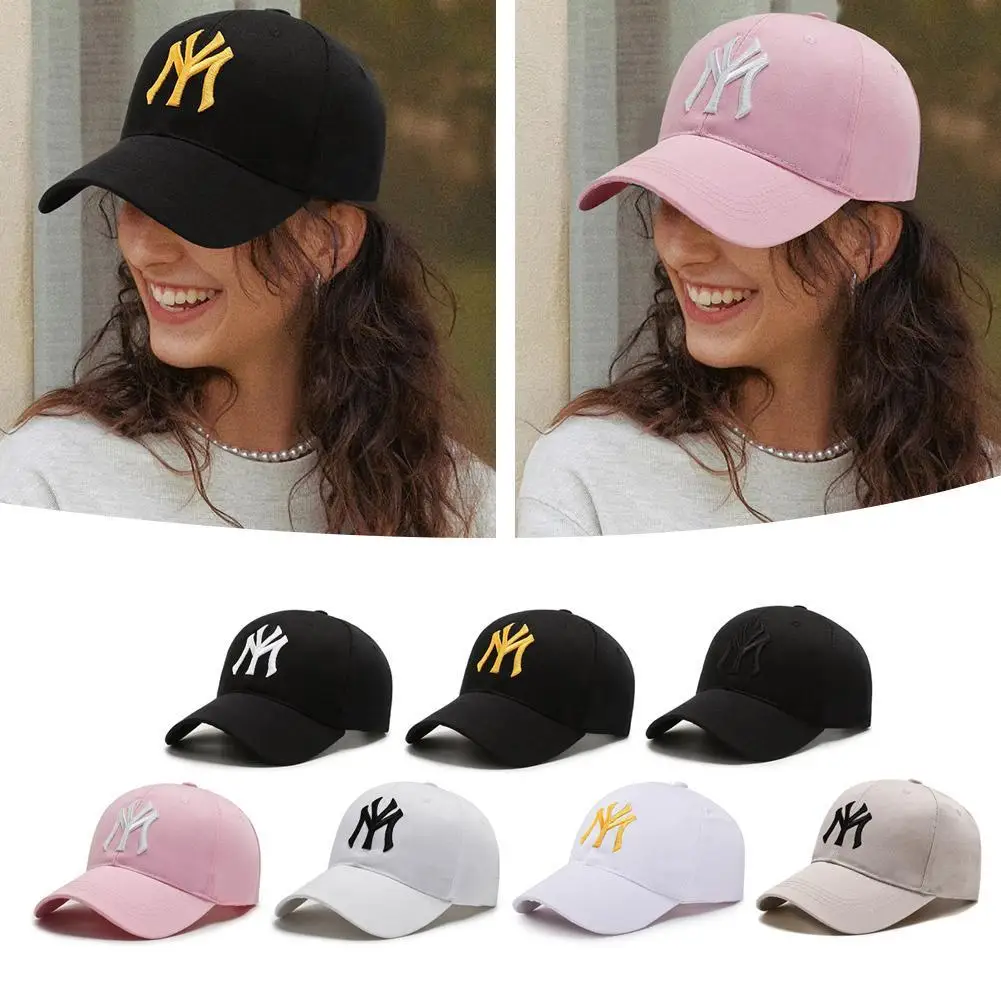 Unisex Hat Casual Korean Version Outdoor Embroidery Letter Cap Couple Baseball Cap Women's Fashion Sunscreen Hats