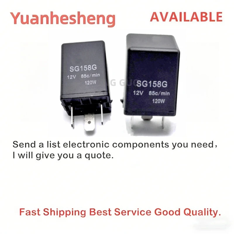 Original car and truck electronic flares SG158G SG258G 12V 24V 3-pin steering controller relay