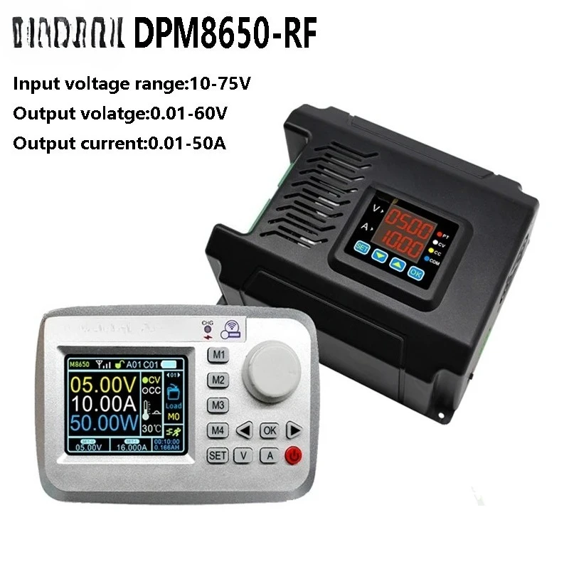 DPM 8650- 60 V 50 AV Voltage Current Meter DC-DC Buck Supply Voltage Buck Converter with Wiress Control Cable