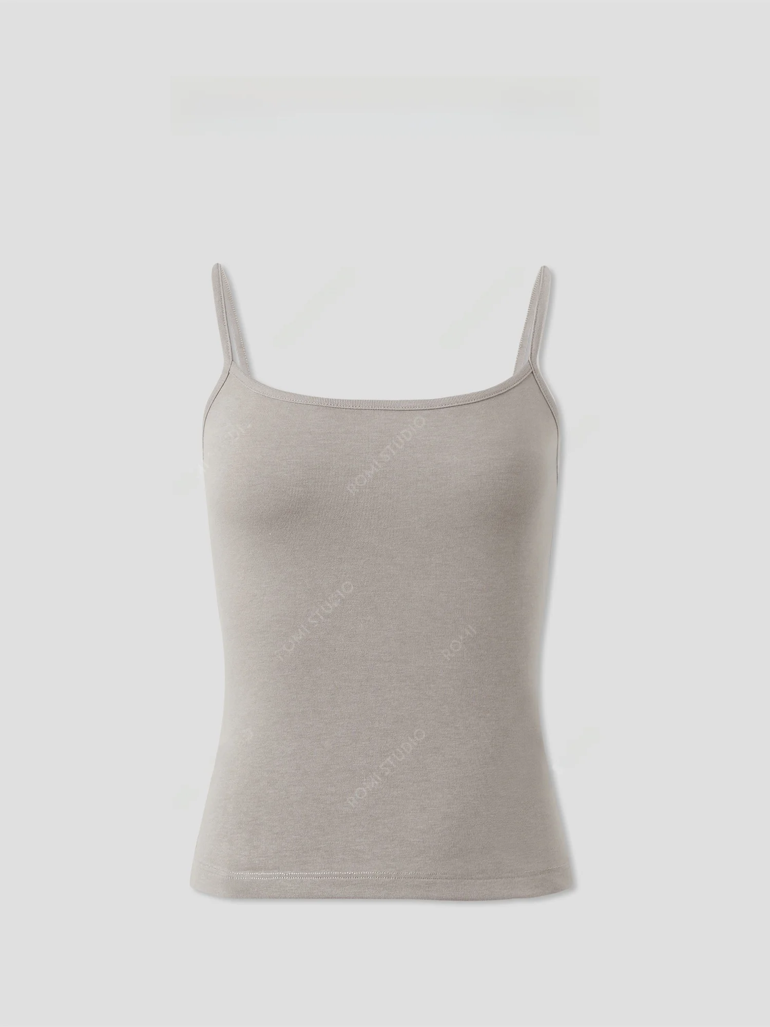 

Женская трикотажная майка Romi Studio Slim Fit, удобная, легкая, высокоэластичная, повседневная, без рукавов RWCSST2536