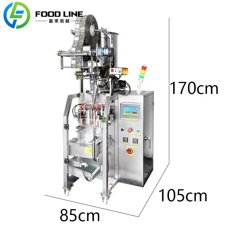 مخصص صلصة السلطة الخردل خلع الملابس العسل كيس صغير عصا السائل الطماطم لصق الكيس السائل آلة تعبئة الكاتشب