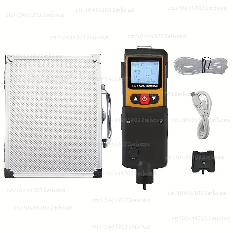 Combustible Hydrogen Sulfide Oxygen Concentration Alarm 4 in 1 Gas Detector Toxic Carbon Monoxide