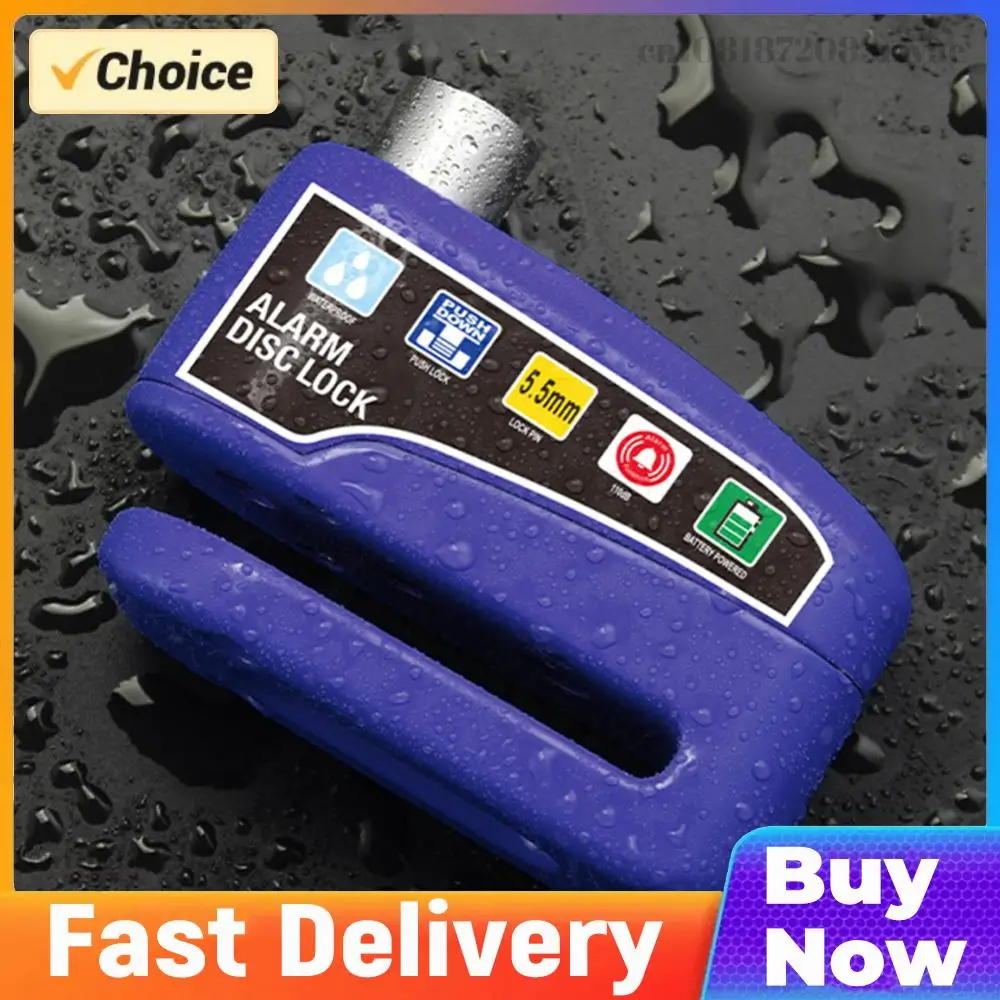 

Противоугонный замок на тормозной диск мотоцикла с сигнализацией, водонепроницаемый, аксессуар для мотоциклов и велосипедов