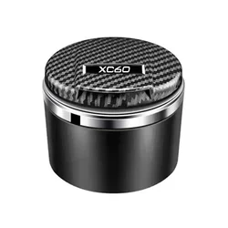 Car LED Ashtray Garbage Coin Storage Cup Container Car Supplie for Volvo XC40 XC60 XC90 AWD V90 V60 T6 Car Accessories
