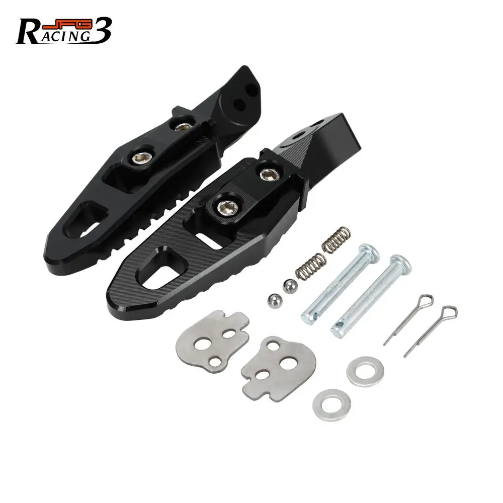 

Motorcycle CNC Rear Foot Rests Foot Pegs Pedal Footpegs For Honda MSX125 MSX 125 Grom 125 Grom125 2016-2020 Street Bike Aluminum
