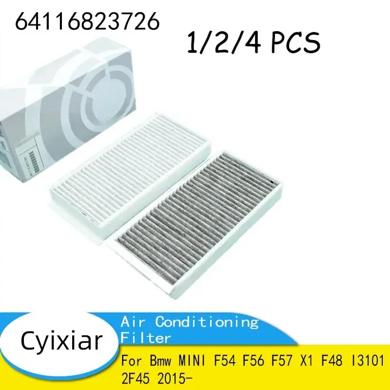 Air Conditioner Air Filter 64119321875 for Bmw MINI F54 F56 F57 X1 F48 I3101 2F45 2015-  64116823726 64116-823726 64119-321875