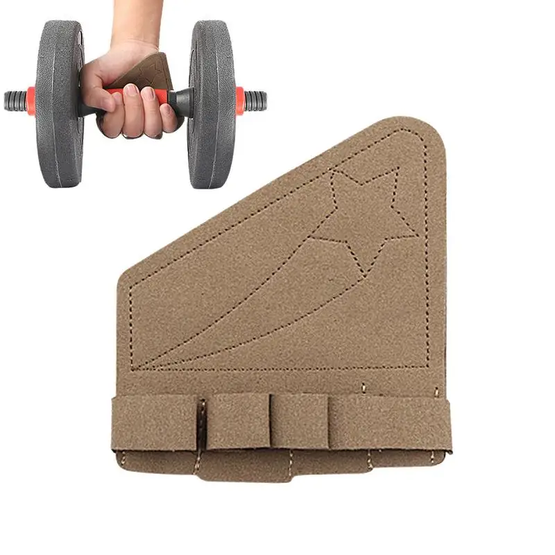 

Weightlifting Palm Pads Weightlifting Grips Four-Finger Holes Pads Palm Protective Men Women Strength Training Bodybuilding