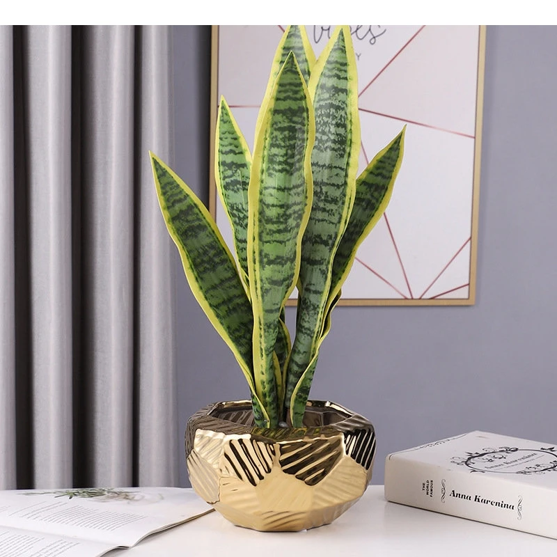 

Ceramic Flowerpot Irregular Texture Horticultural Desktop Green Plant Flowerpots Home Decoration Accessories