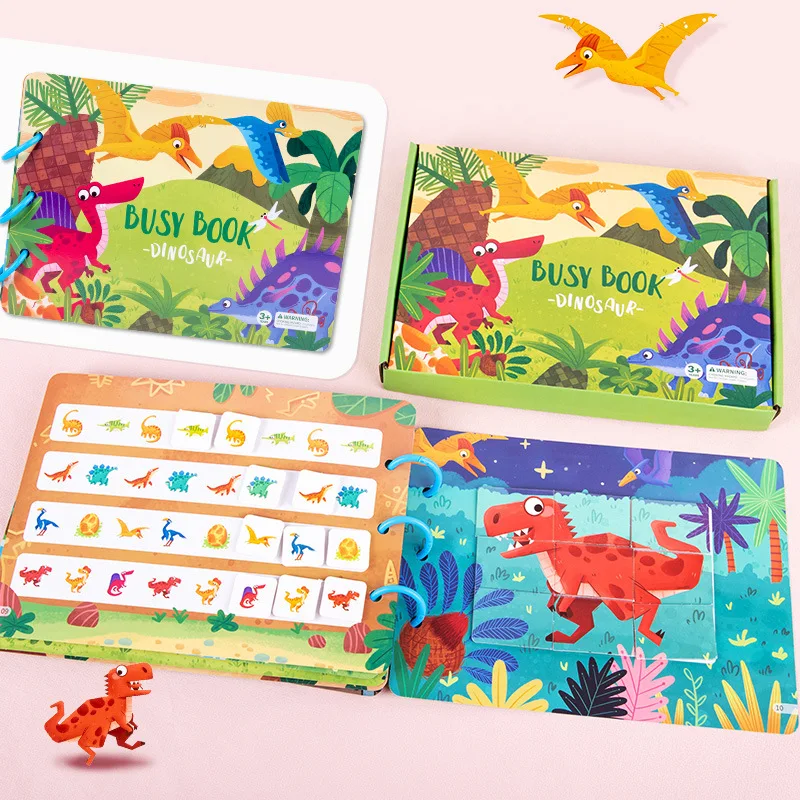 Montessori Baby Druk Boek Mijn Eerste Rustig Boek Plakken Kinderen Vroeg Leren Educatief Speelgoed Kinderen Matching Game Leuke Sticker Speelgoed