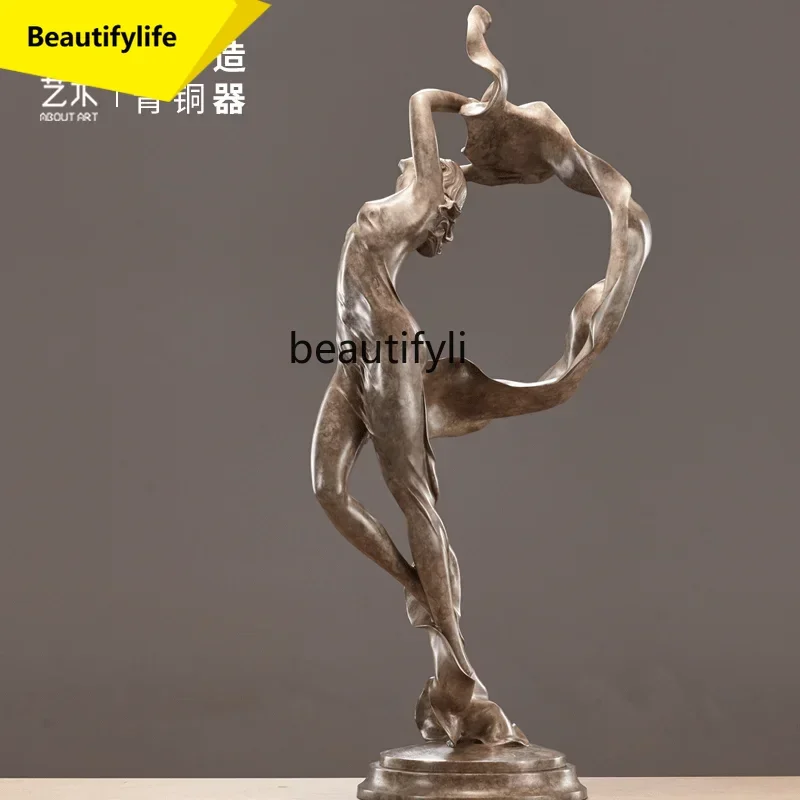 

LL A57 Figure sculpture beautiful and simple modern living room study decoration ornament
