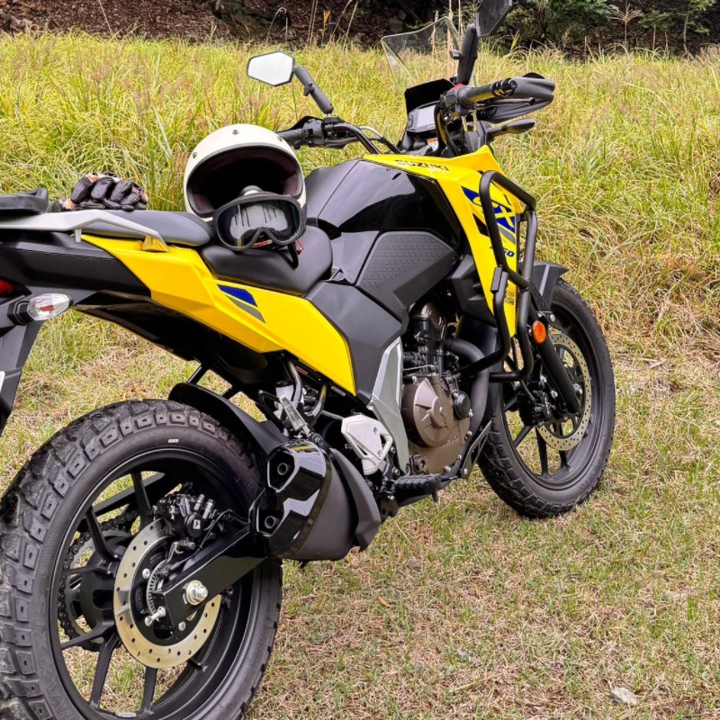 Upper Lower Crash Bar Engine Guard Frame Protector Bumper For SUZUKI V-Strom DL250 Vstrom DL 250 SX 250SX 2023- 2024