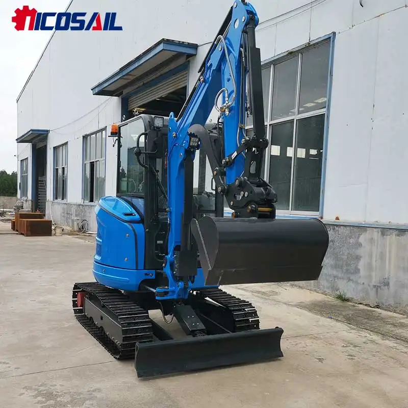 حفارة صغيرة مدمجة لعمليات بناء البستان المزرعة وتربية الحيوانات - مثالية للمساحات الضيقة #5