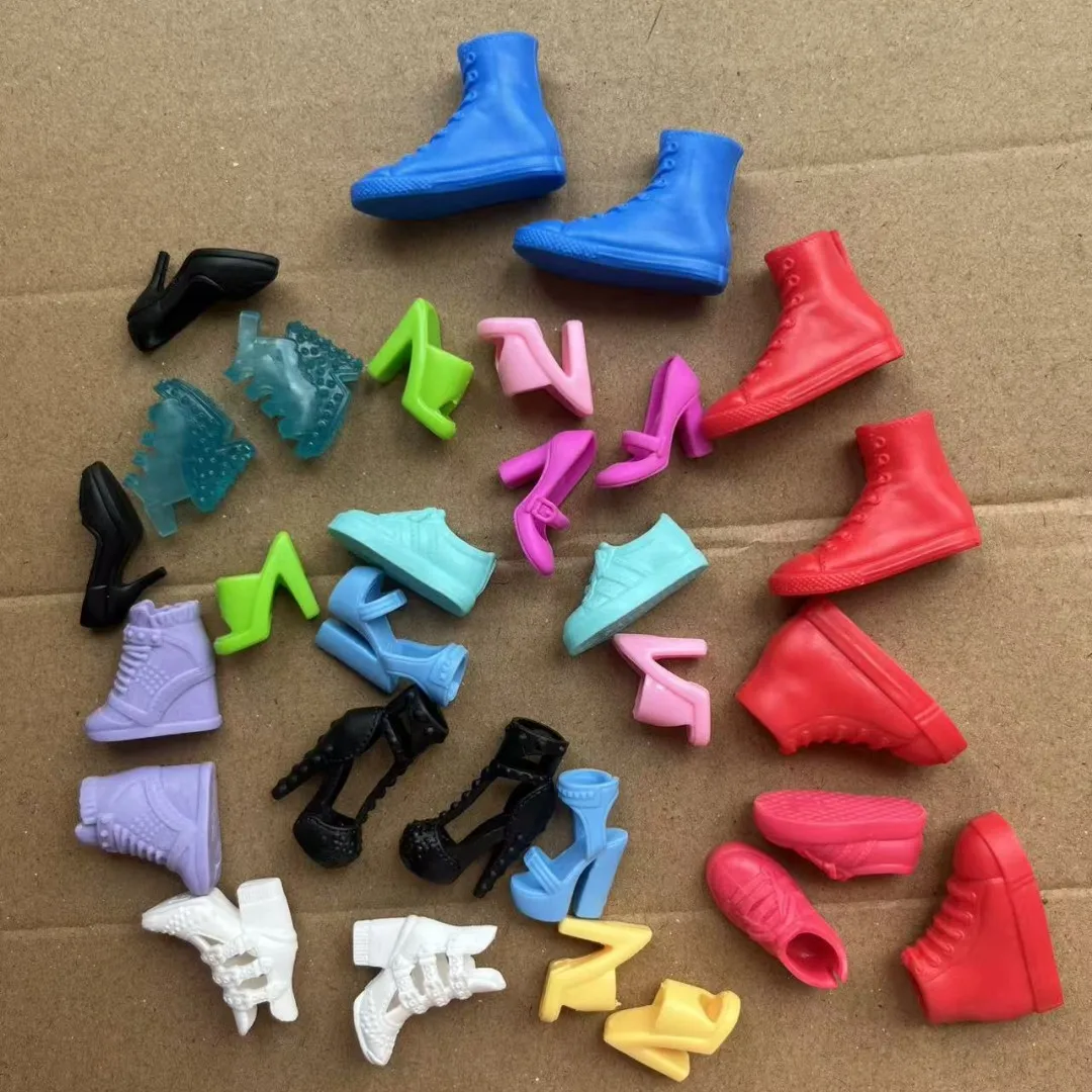 1/6 Female Doll Sandals High Heels Shoes Original Accessory for Princess Dolls Supermodel Dressing Part