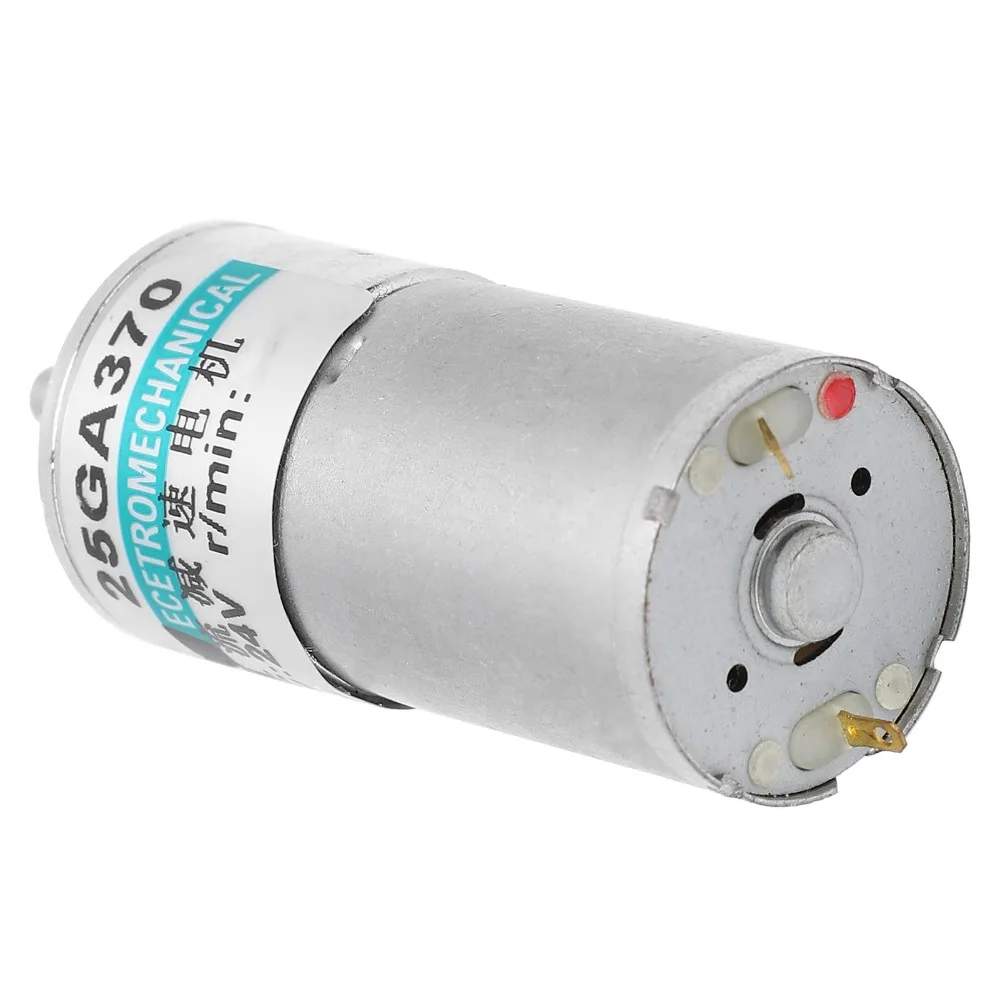 Mini 24V DC Gear Motor CW CCW Control High Torque Low Speed Motor 200RPM Permanent Magnet Motor For Sport Equipment