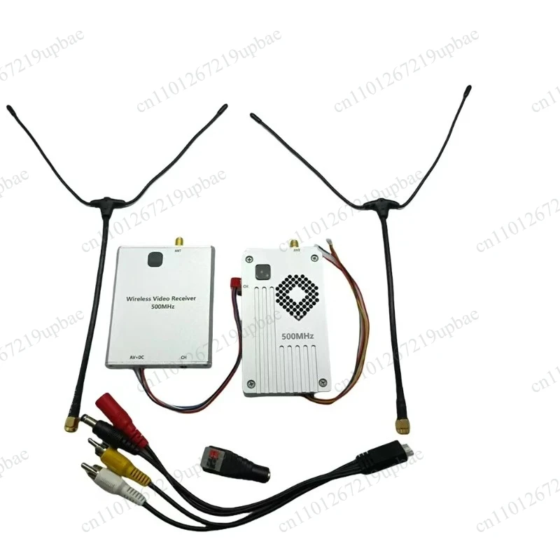 500-600MHz 5W 8 Channels FPV Transmitter Receiver Set Wireless Video TX RX Module for Long Range RC Drone