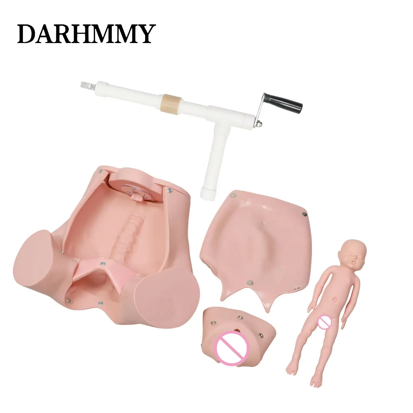 DARHMMY Giving Birth Model Childbirth Skill Training Model  Advanced Midwifery Training Simulator Model for Nursing Medical
