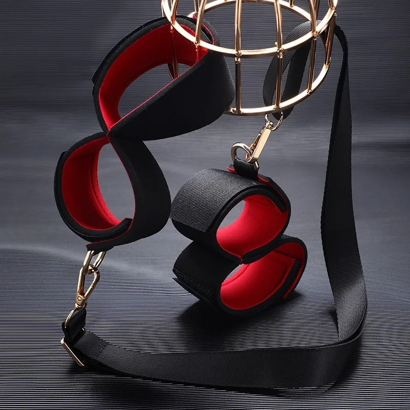 SM مجموعة لعبة جنسية بسيطة عبودية حزام انقسام الساق ، مجموعة عبودية ممتعة ، ألعاب جنسية للإناث ، ألعاب جنسية للبالغين