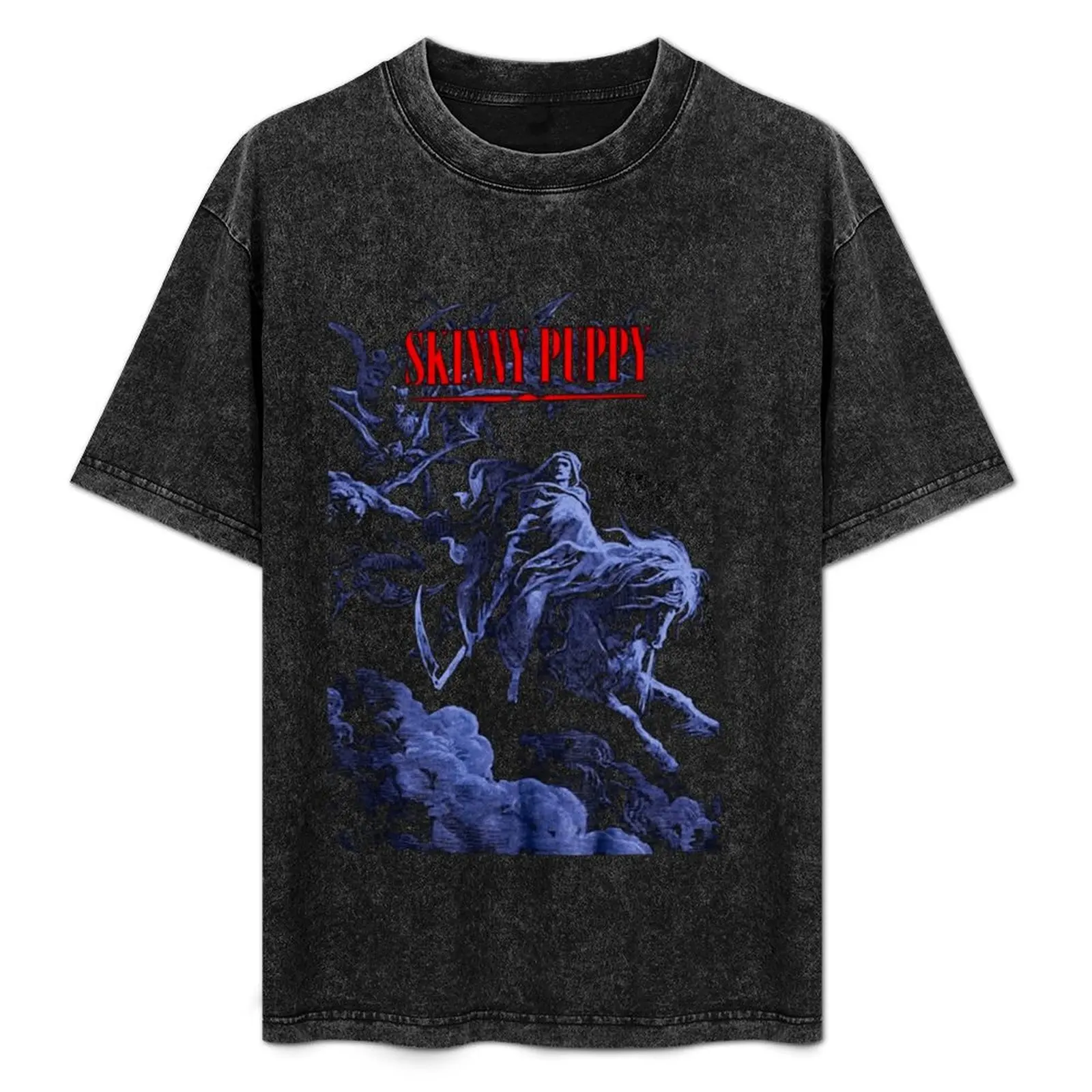 

Skinny Puppy Chainsaw T-Shirt Casual Breathable Short Sleeve Top