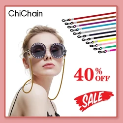 2025 New 70cm Faux Leather Glasses Strap, Multicolor Eyewear Chain, Unisex Sunglasses Cord Holder, Eyeglass Accessories