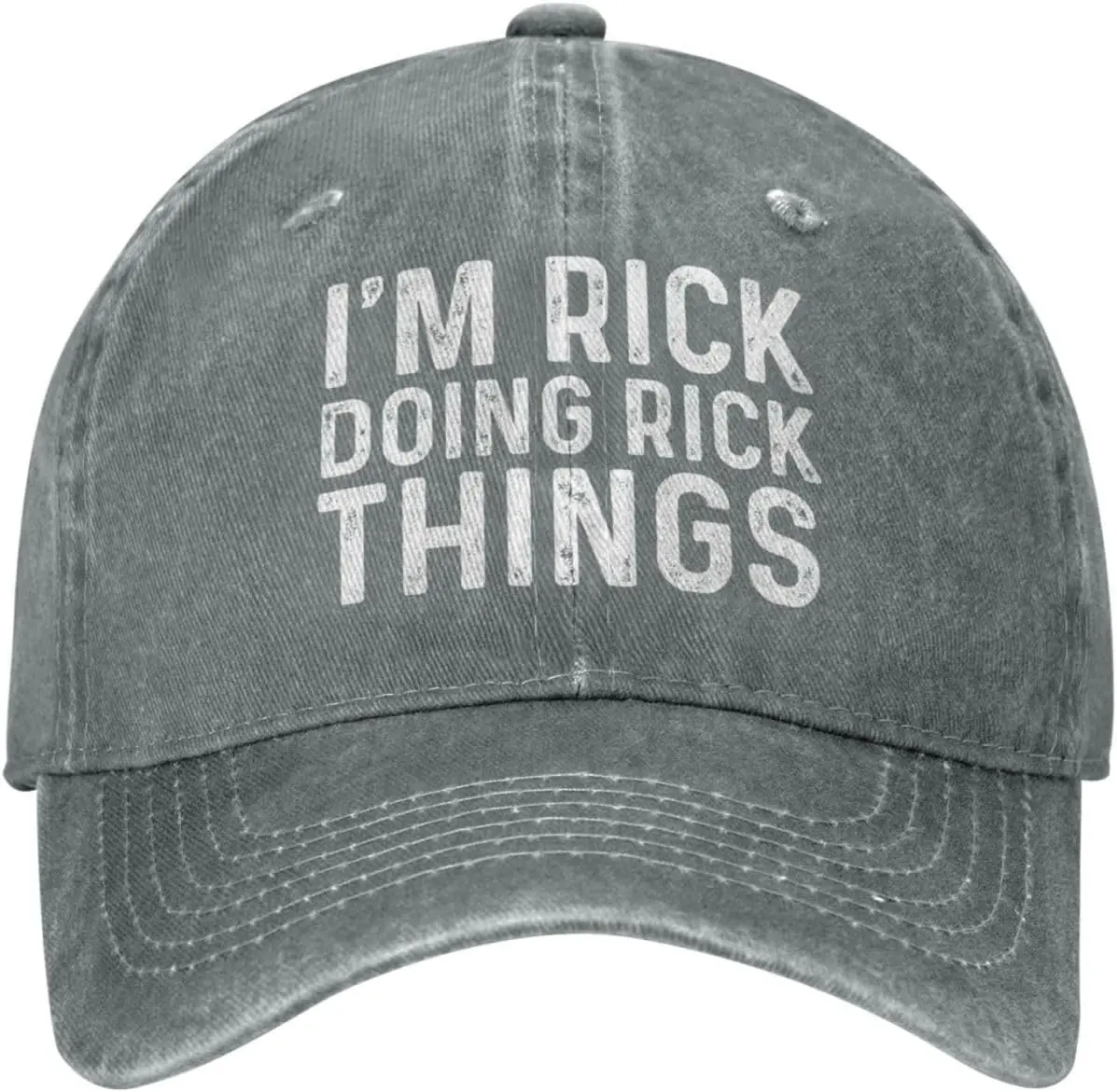 Sono Rick che fa Rick Things cappello per cappelli da Baseball da donna con berretti di Design