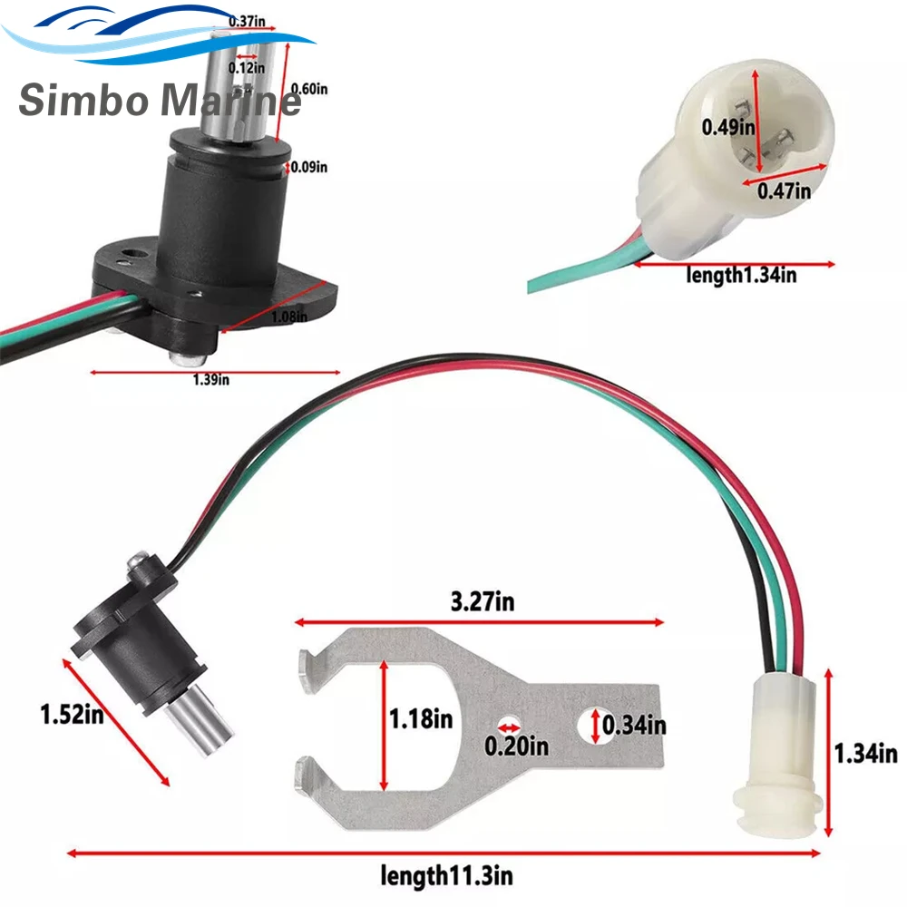 Volvo Penta Trim & Tilt Sender / Potentiometer Kit Replaces 22314183 & 873531 SX DP AD KAD TAMD 21985533 2312137