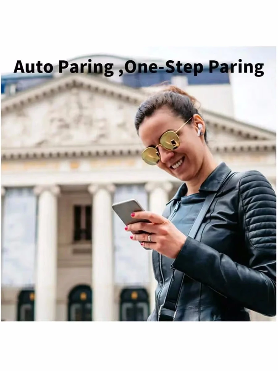 Беспроводные наушники с шумоподавлением, HIFI звук, спортивные наушники для ios-18 ANC Pro 2, беспроводные Bluetooth наушники, кабель типа USB-C