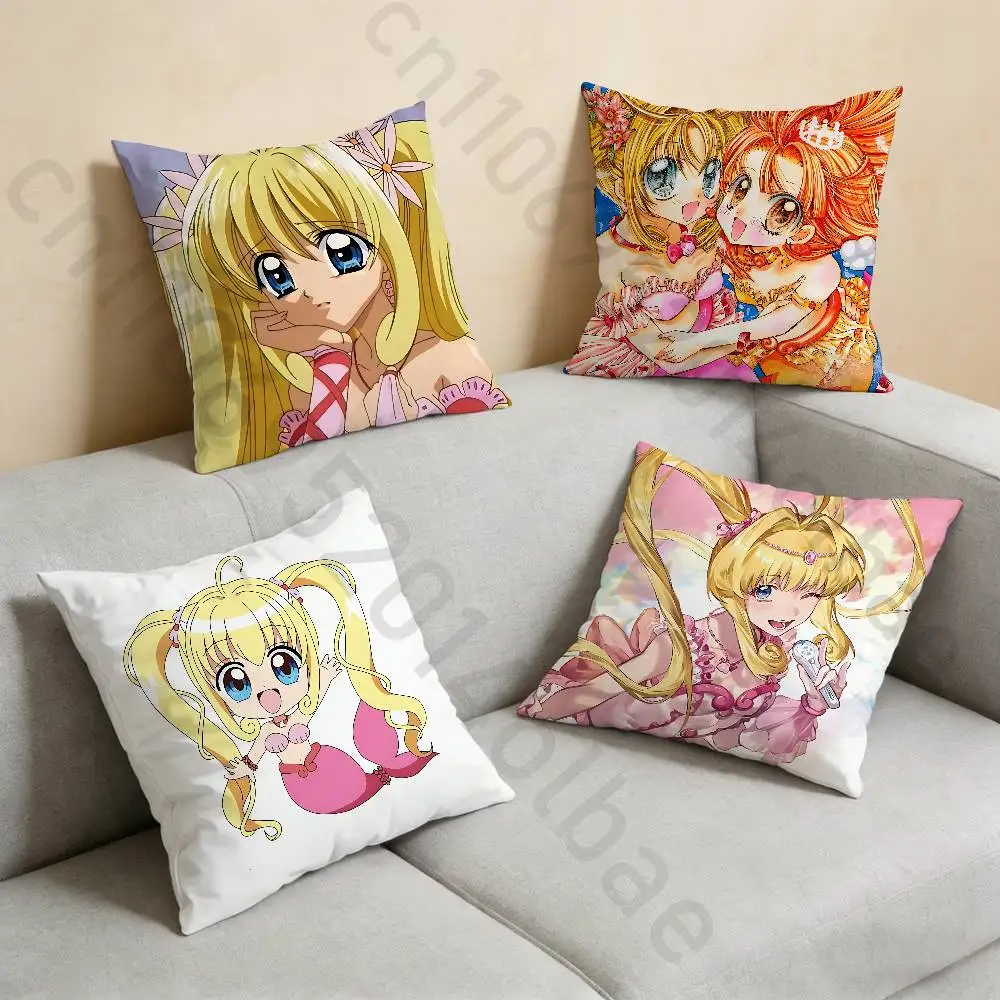 

M-Mermaid Melody Pichi Pitch Pins pillow cover living room sofa cushion cover bedroom room bed pillow cover home decoration