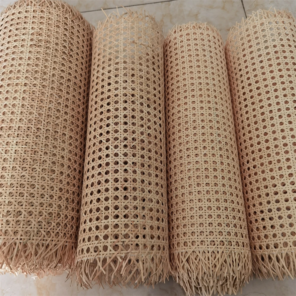 60cm/70cm *1.1-3 Meters Real Rattan Webbing Roll Natural Indonesian Cane For Furniture Chair Table Repairing Material