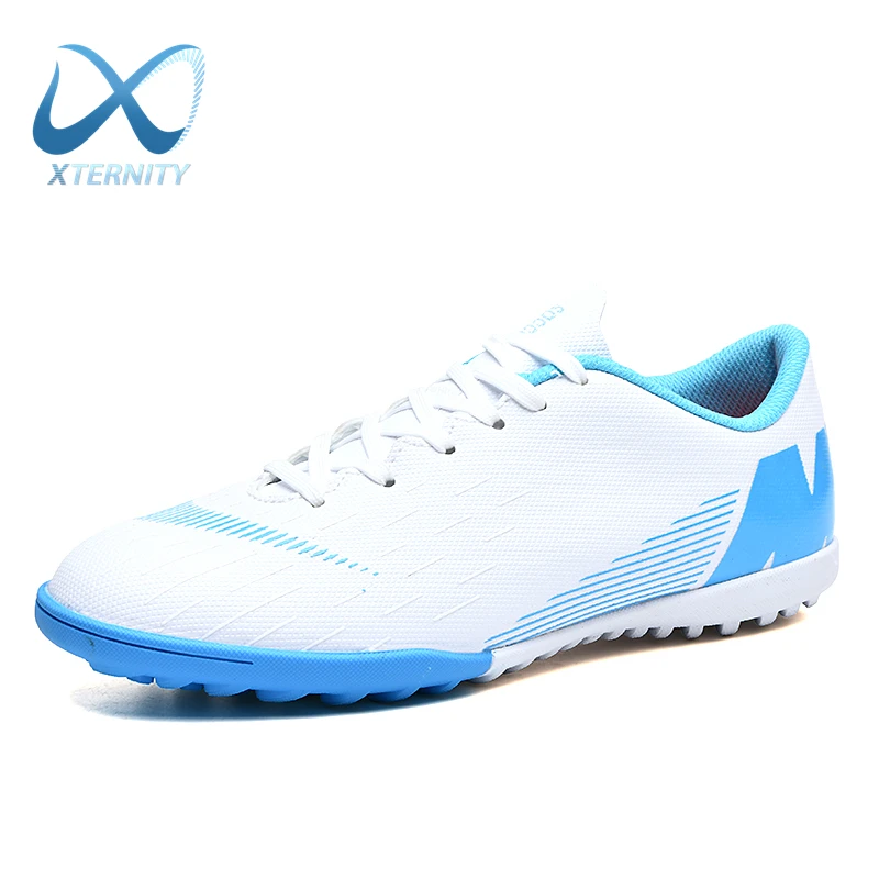 2024 Men's Professional Turf Soccer Shoes Outdoor Long Spikes AG Training Ankle Football Boots Boys AG/TF Soccer Cleats Unisex