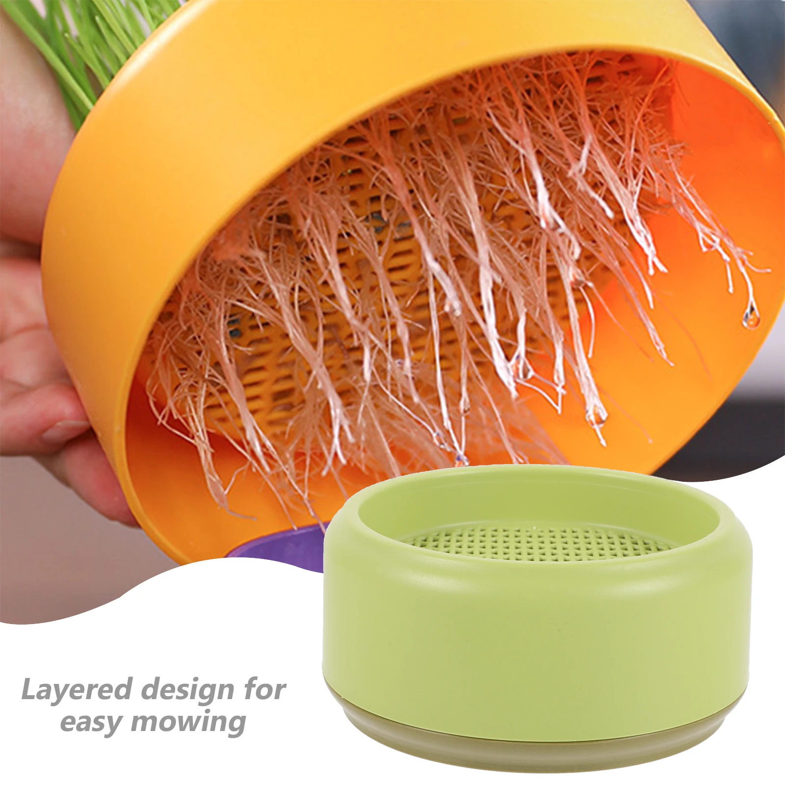 

Hydroponic Cat Grass Box Soilless Planting Practical Durable Easy Clean Home Pet Nursery Creative Planter Nursery Planting Box