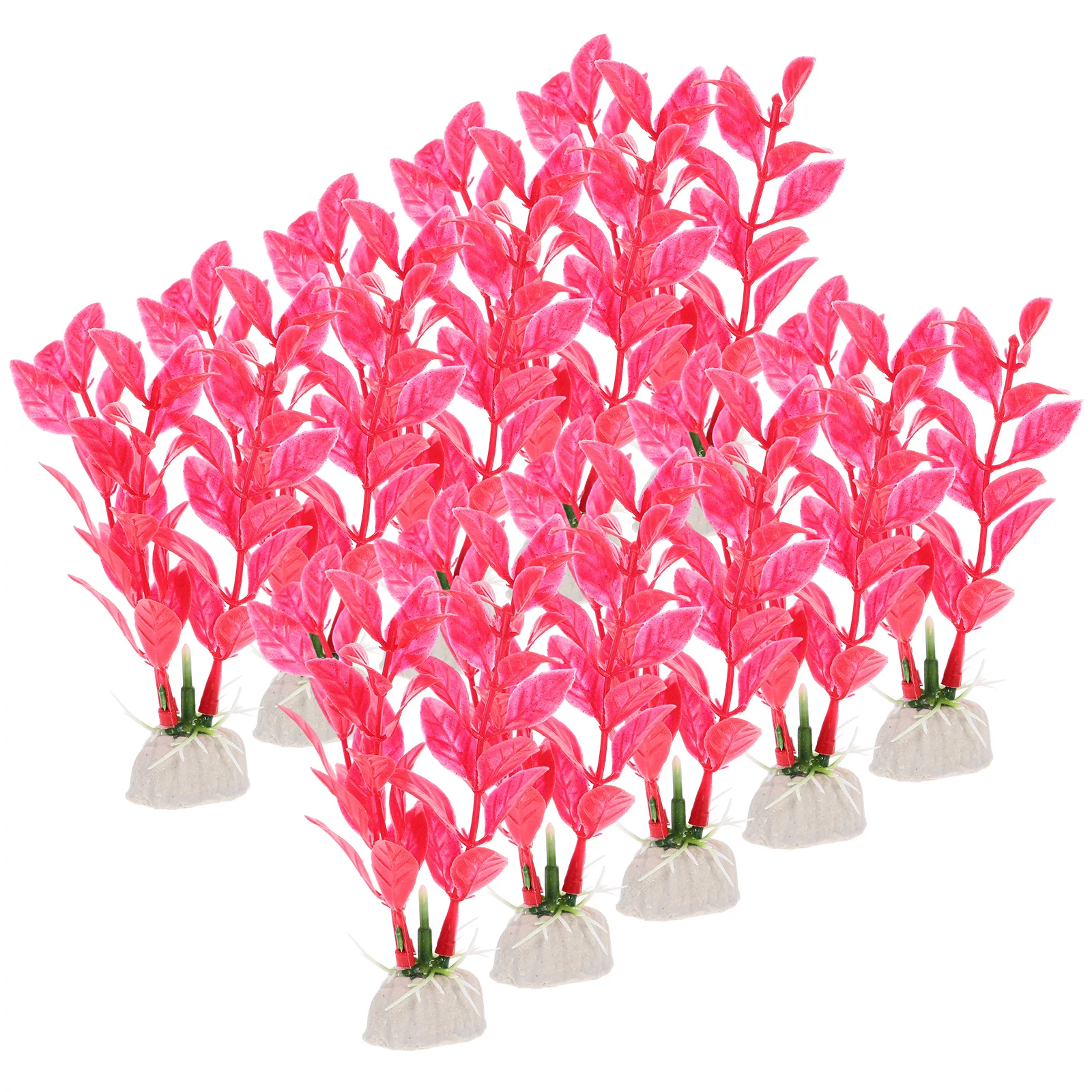 

10Pcs Artificial Plastic Aquarium Plants Fish Tank Decoration Landscape Accessories for Aquariums Artificial Aquatic Plants