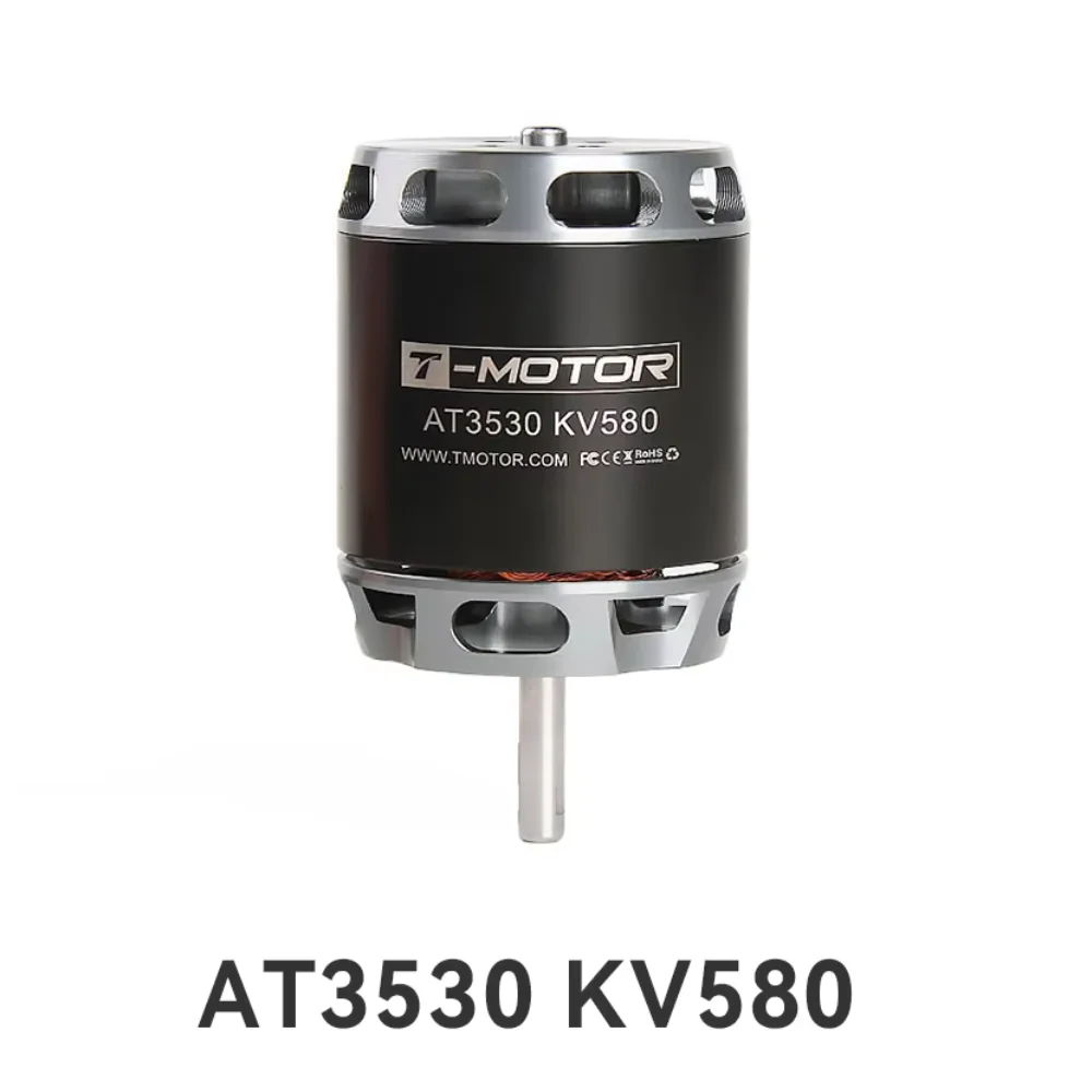 

T-MOTOR AT3530 KV580 Fixed Wing Airplane Long Shaft Brushless Motor for Multicopter Racing Drone Parts DIY PART