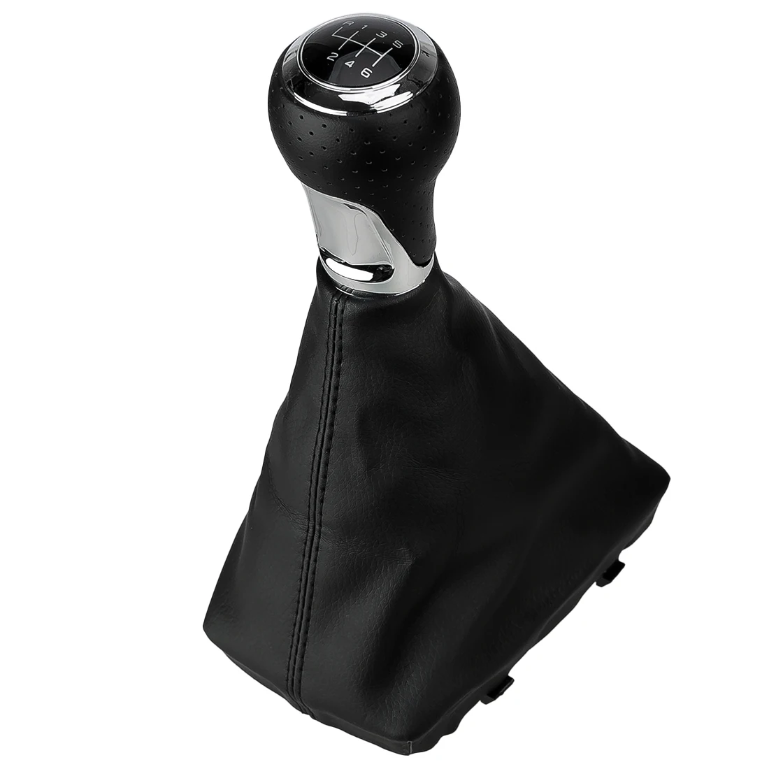 Car Gear Shift Knob Gaiter Boot Cover 6 Speed Fit for Audi A4 S4 B8 8K A5 8T Q5 8R S-Line 2015 2014 2013 2012 2011 2010-2007